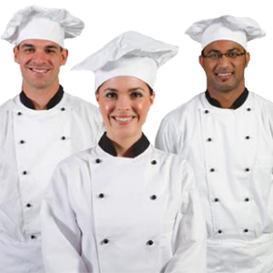 Three chefs