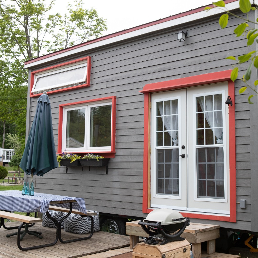 tiny home front